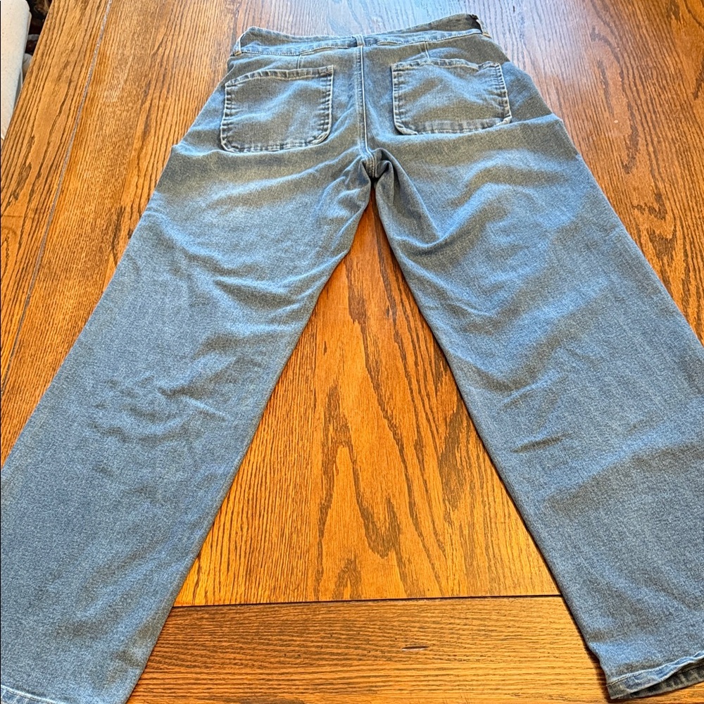 D.Jeans Wide Leg Jeans Size 6 High Rise Y2K Utility Denim - Picture 5 of 10